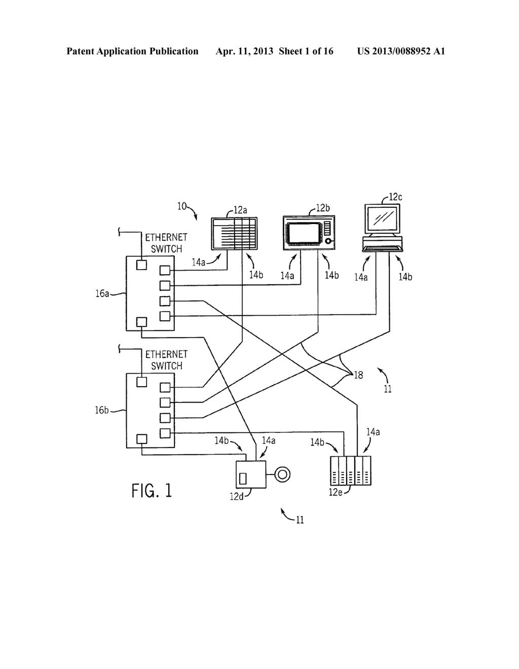 Multiple-Fault-Tolerant Ethernet Network for Industrial Control - diagram, schematic, and image 02