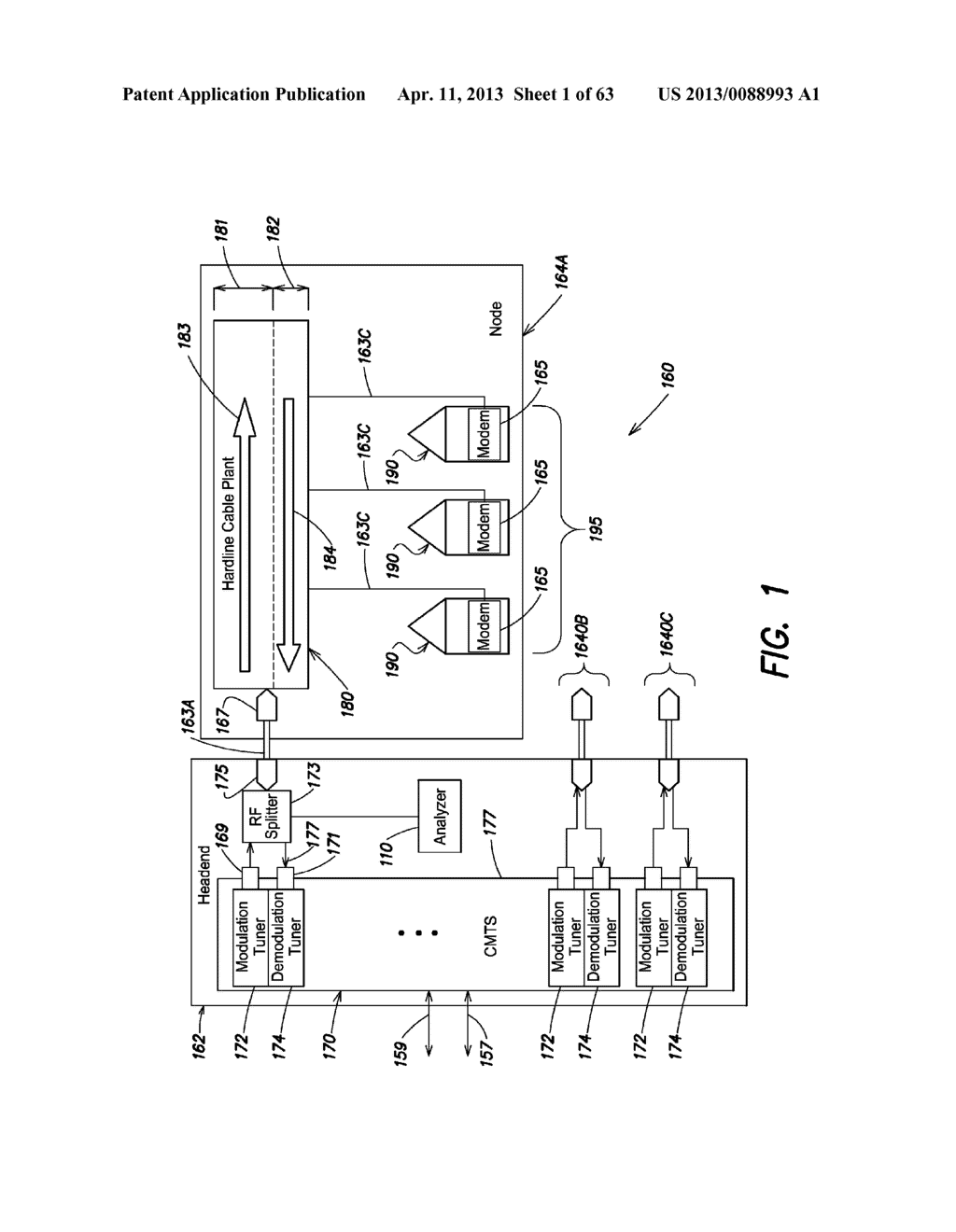 CABLE COMMUNICATION SYSTEMS AND METHODS EMPLOYING TDMA/ATDMA QAM UPSTREAM     CHANNELS BELOW 20 MHZ FOR INCREASED UPSTREAM CAPACITY TO SUPPORT VOICE     AND/OR DATA SERVICES - diagram, schematic, and image 02