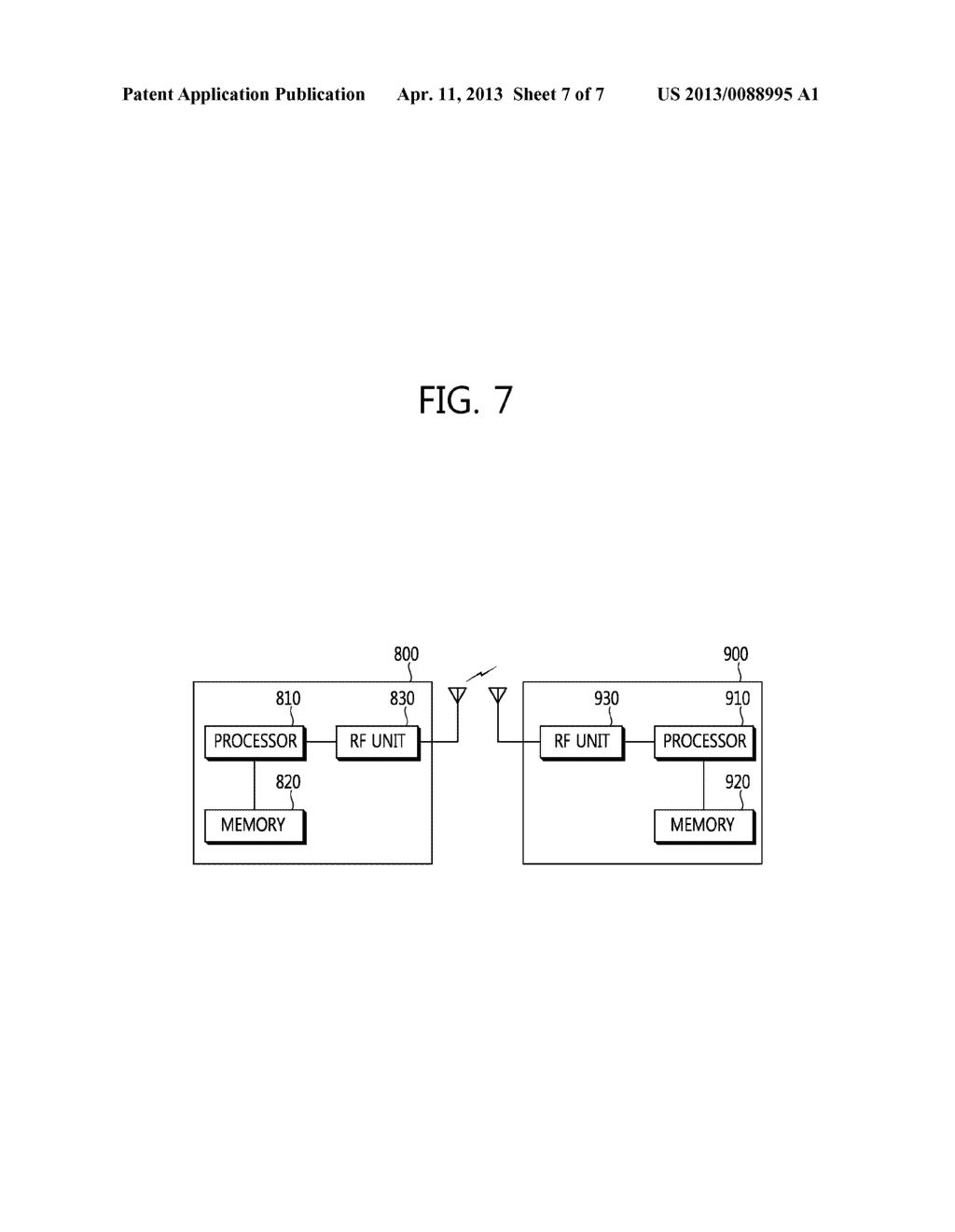 METHOD AND APPARATUS FOR TRANSMITTING DATA IN A WIRELESS COMMUNICATION     SYSTEM - diagram, schematic, and image 08