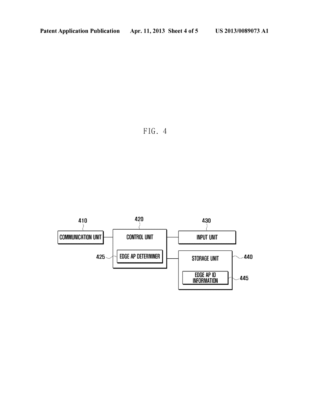 MOBILE TERMINAL AND HANDOFF METHOD THEREFOR - diagram, schematic, and image 05