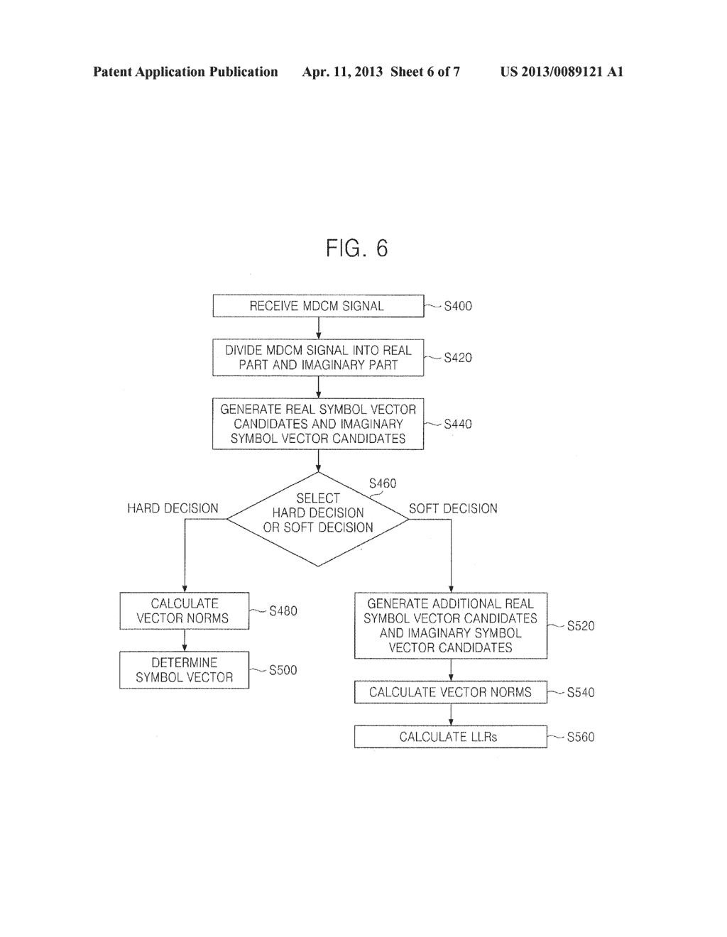 METHOD OF DEMODULATING MDCM SIGNAL USING HARD DECISION AND METHOD OF     DEMODULATING MDCM SIGNAL USING SOFT DECISION - diagram, schematic, and image 07