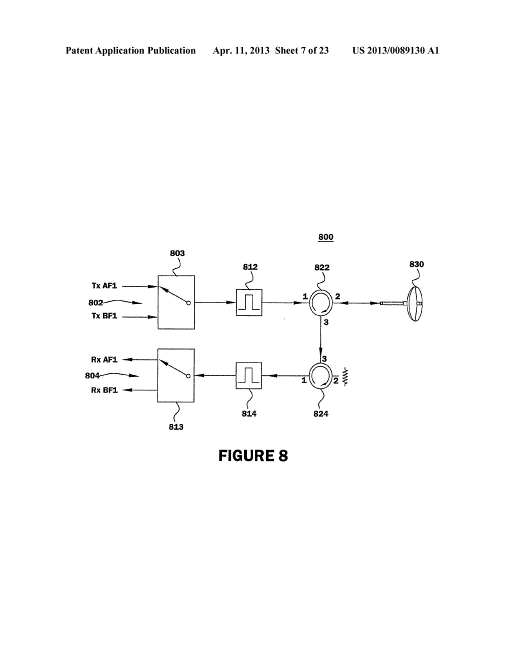 Compact Dual Receiver Architecture for Point to Point Radio - diagram, schematic, and image 08