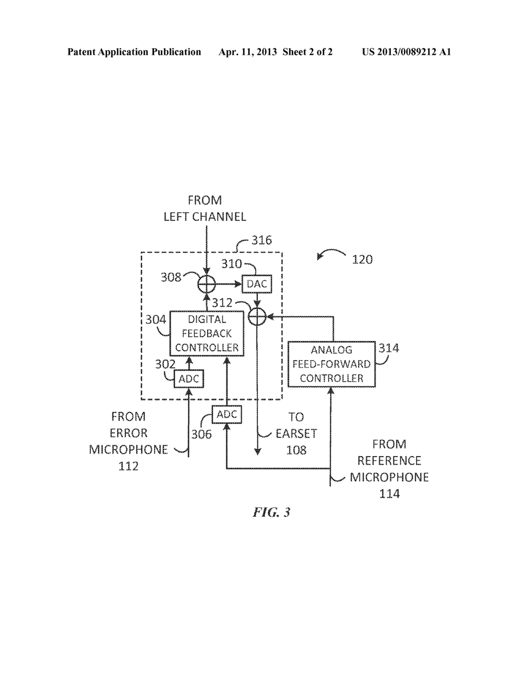 Method and System for Hybrid Noise Cancellation - diagram, schematic, and image 03