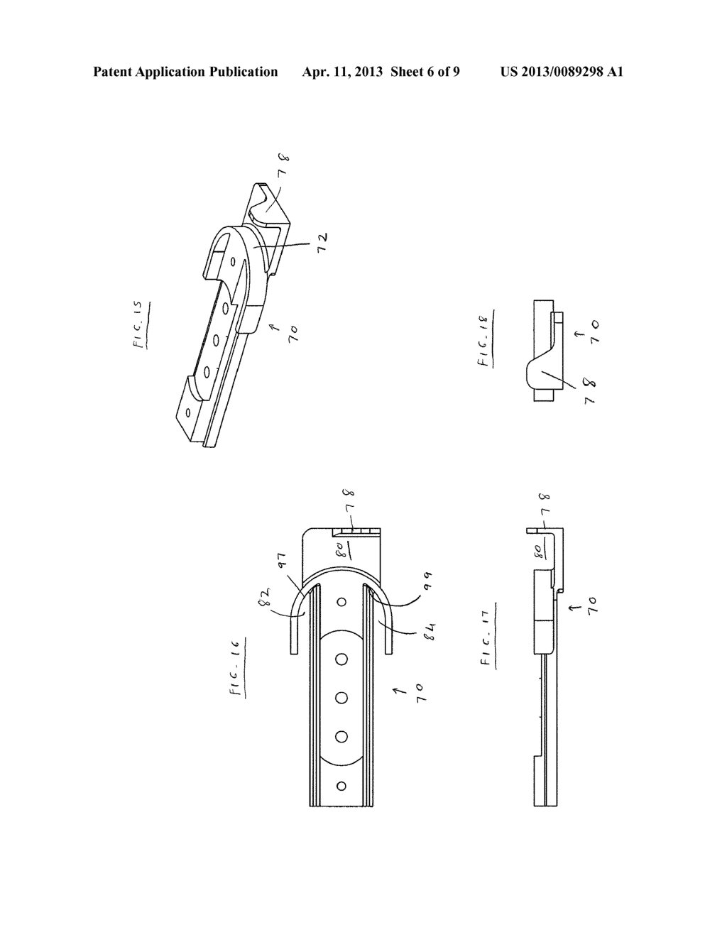 SLIDABLE FIBER OPTIC CONNECTION MODULE WITH CABLE SLACK MANAGEMENT - diagram, schematic, and image 07