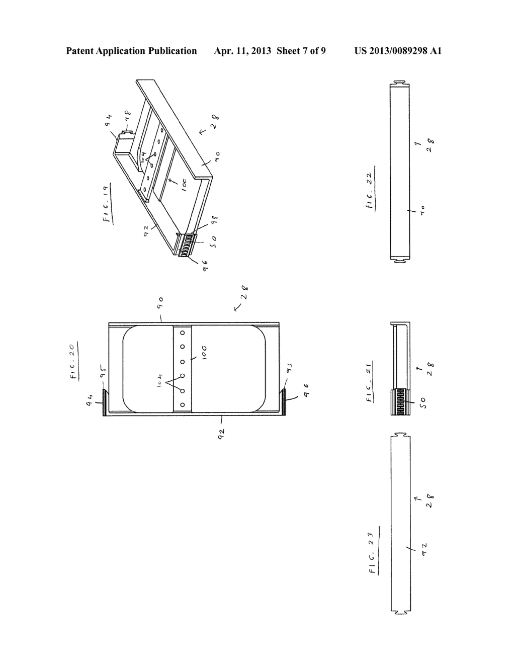 SLIDABLE FIBER OPTIC CONNECTION MODULE WITH CABLE SLACK MANAGEMENT - diagram, schematic, and image 08