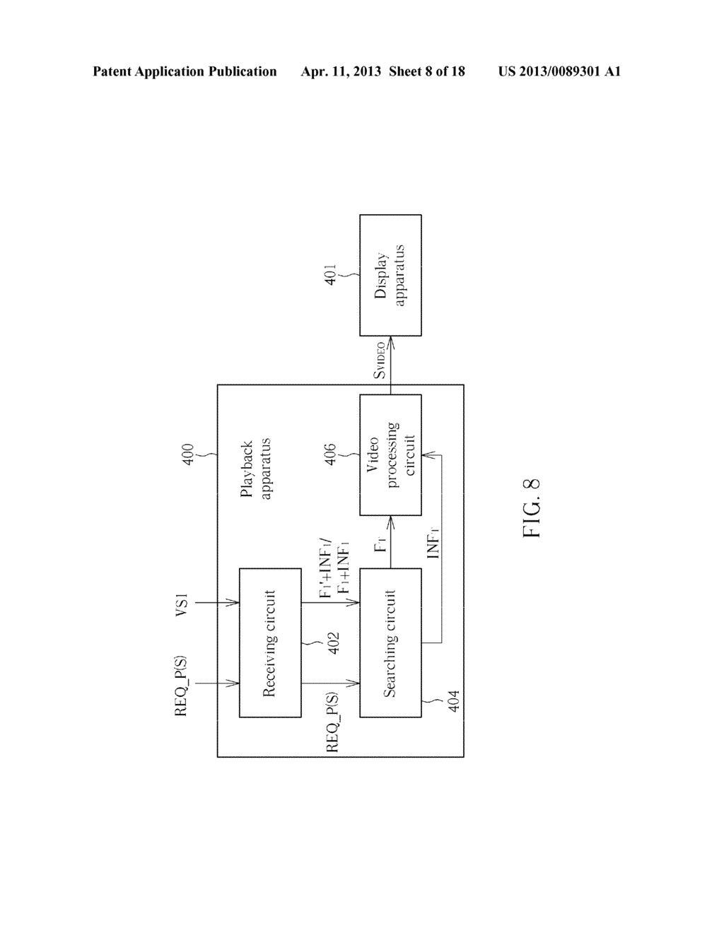 METHOD AND APPARATUS FOR PROCESSING VIDEO FRAMES IMAGE WITH IMAGE     REGISTRATION INFORMATION INVOLVED THEREIN - diagram, schematic, and image 09