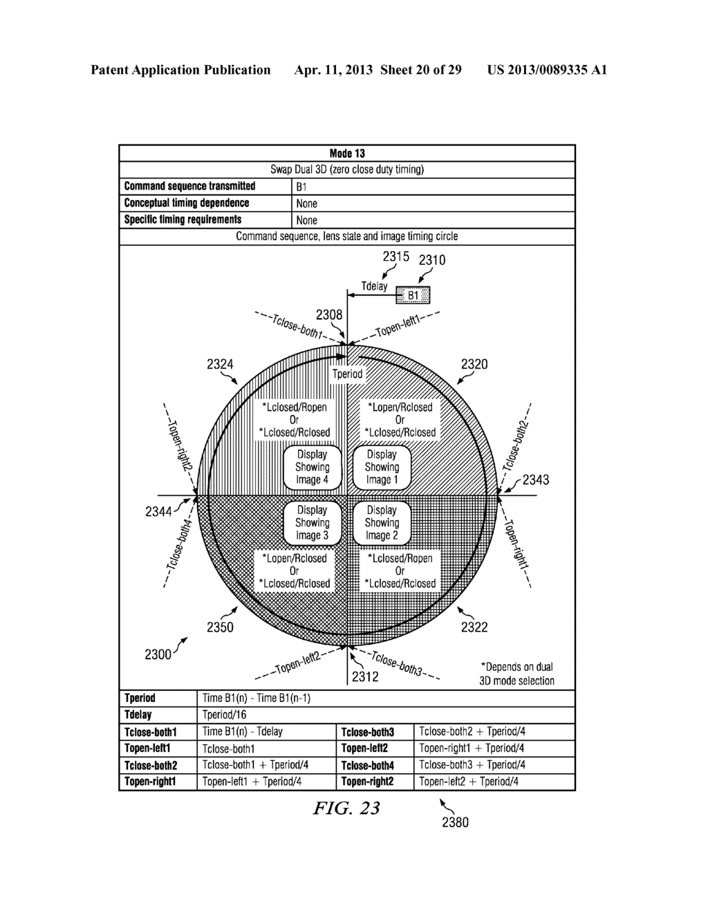 IR protocol for 3D active eyewear - diagram, schematic, and image 21