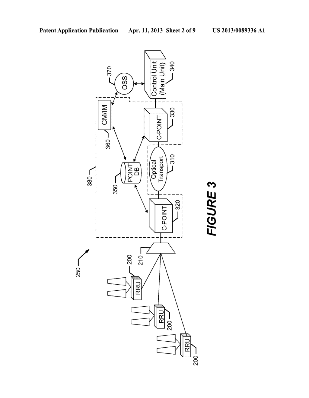 APPARATUS FOR COMMUNICATING A PLURALITY OF ANTENNA SIGNALS AT DIFFERENT     OPTICAL WAVELENGTHS - diagram, schematic, and image 03