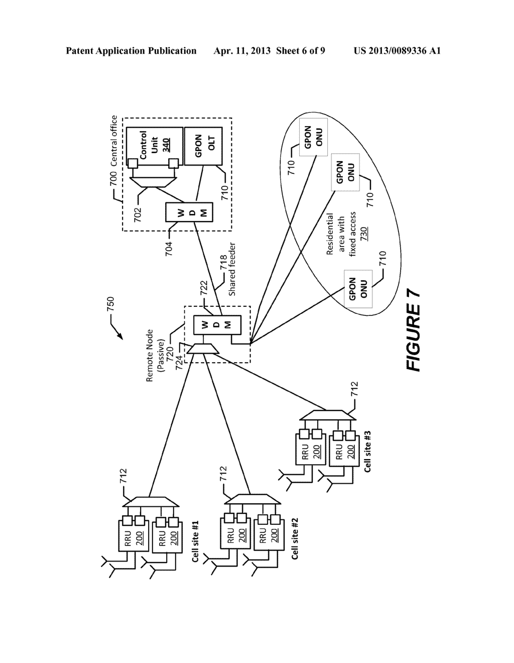 APPARATUS FOR COMMUNICATING A PLURALITY OF ANTENNA SIGNALS AT DIFFERENT     OPTICAL WAVELENGTHS - diagram, schematic, and image 07