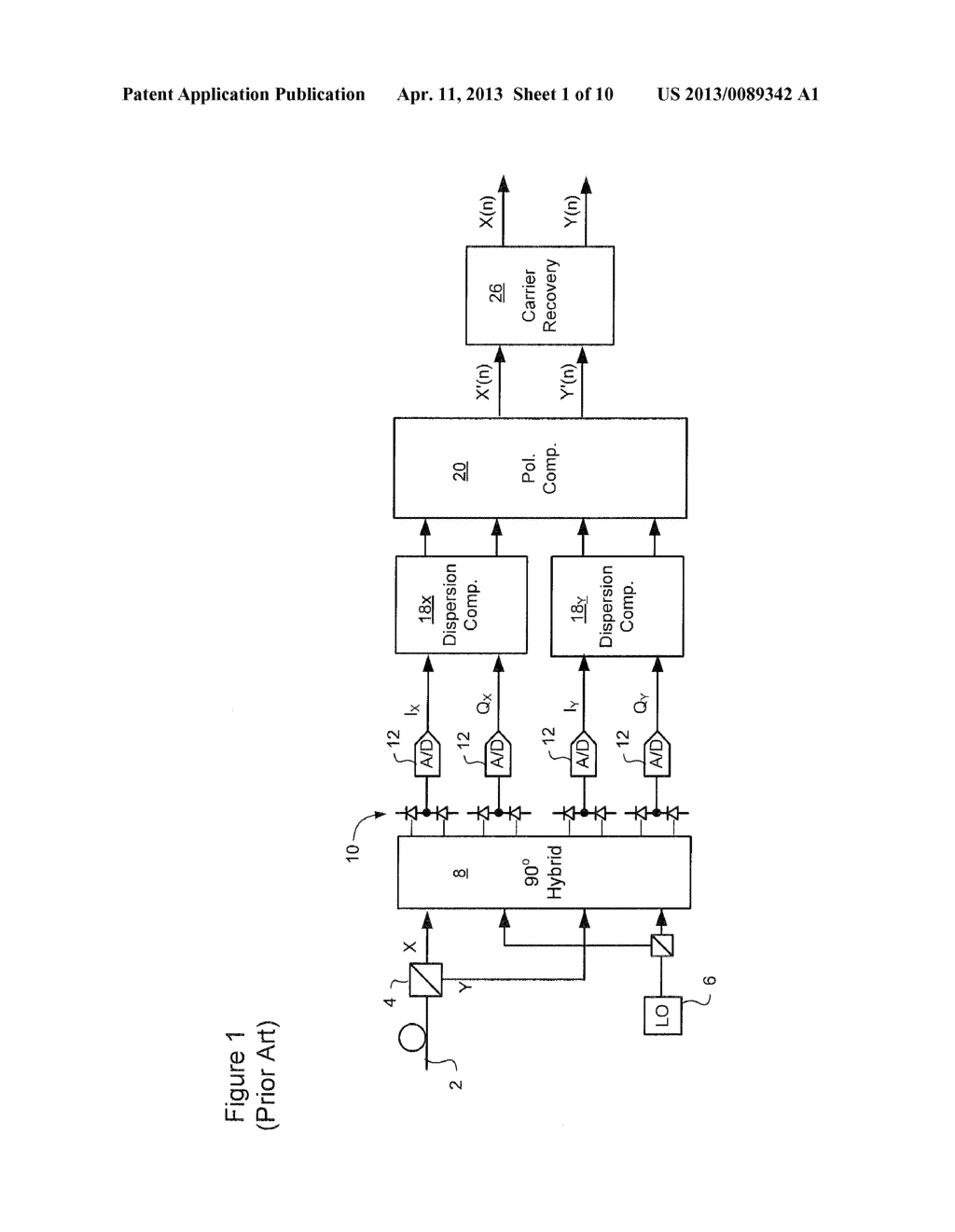 MINIMUM VARIANCE CARRIER RECOVERY WITH INCREASED PHASE NOISE TOLERANCE - diagram, schematic, and image 02