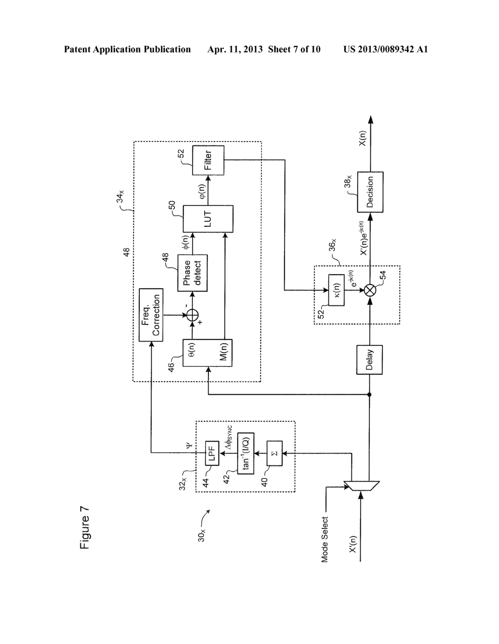 MINIMUM VARIANCE CARRIER RECOVERY WITH INCREASED PHASE NOISE TOLERANCE - diagram, schematic, and image 08