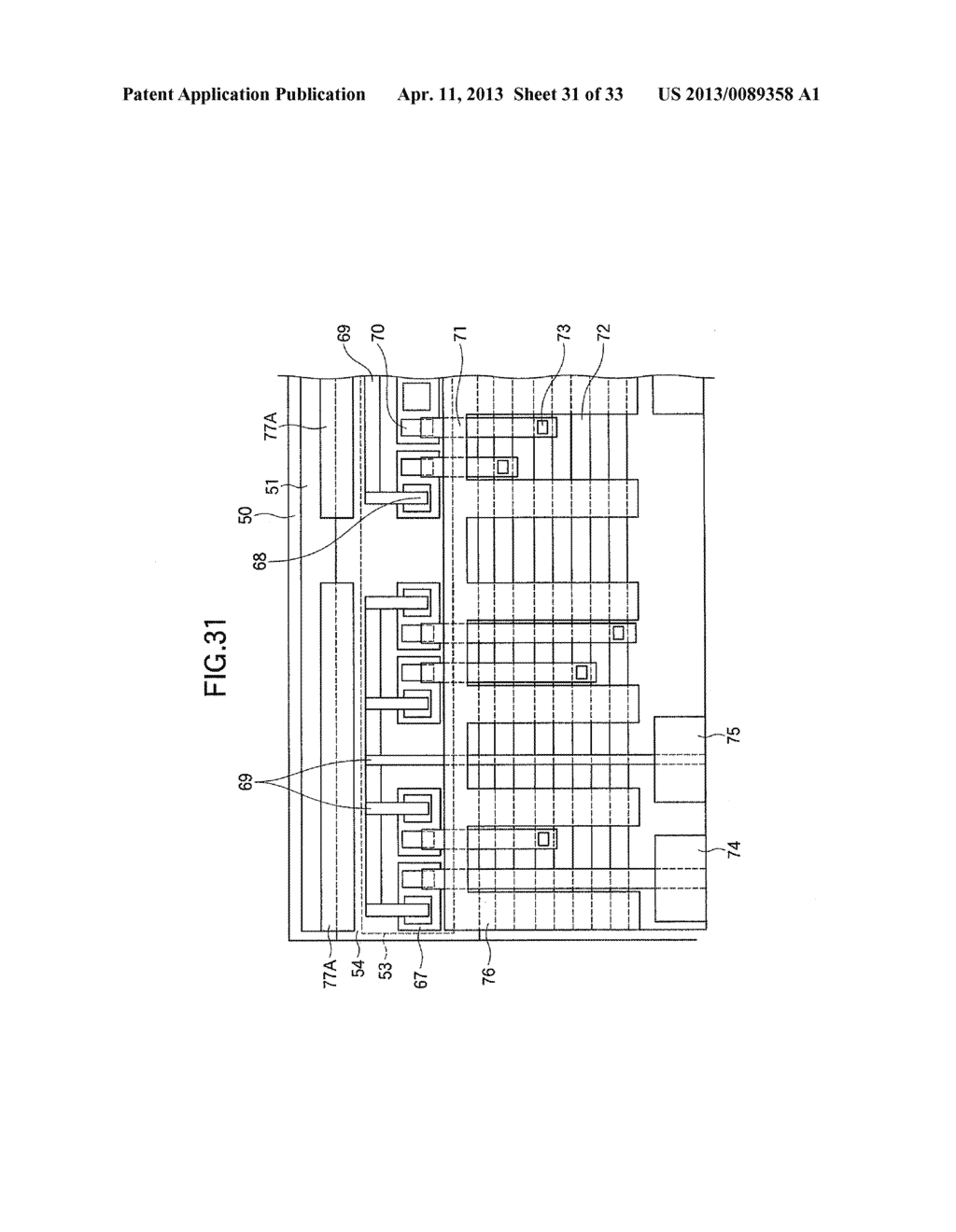 SEMICONDUCTOR DEVICE, LED HEAD AND IMAGE FORMING APPARATUS - diagram, schematic, and image 32