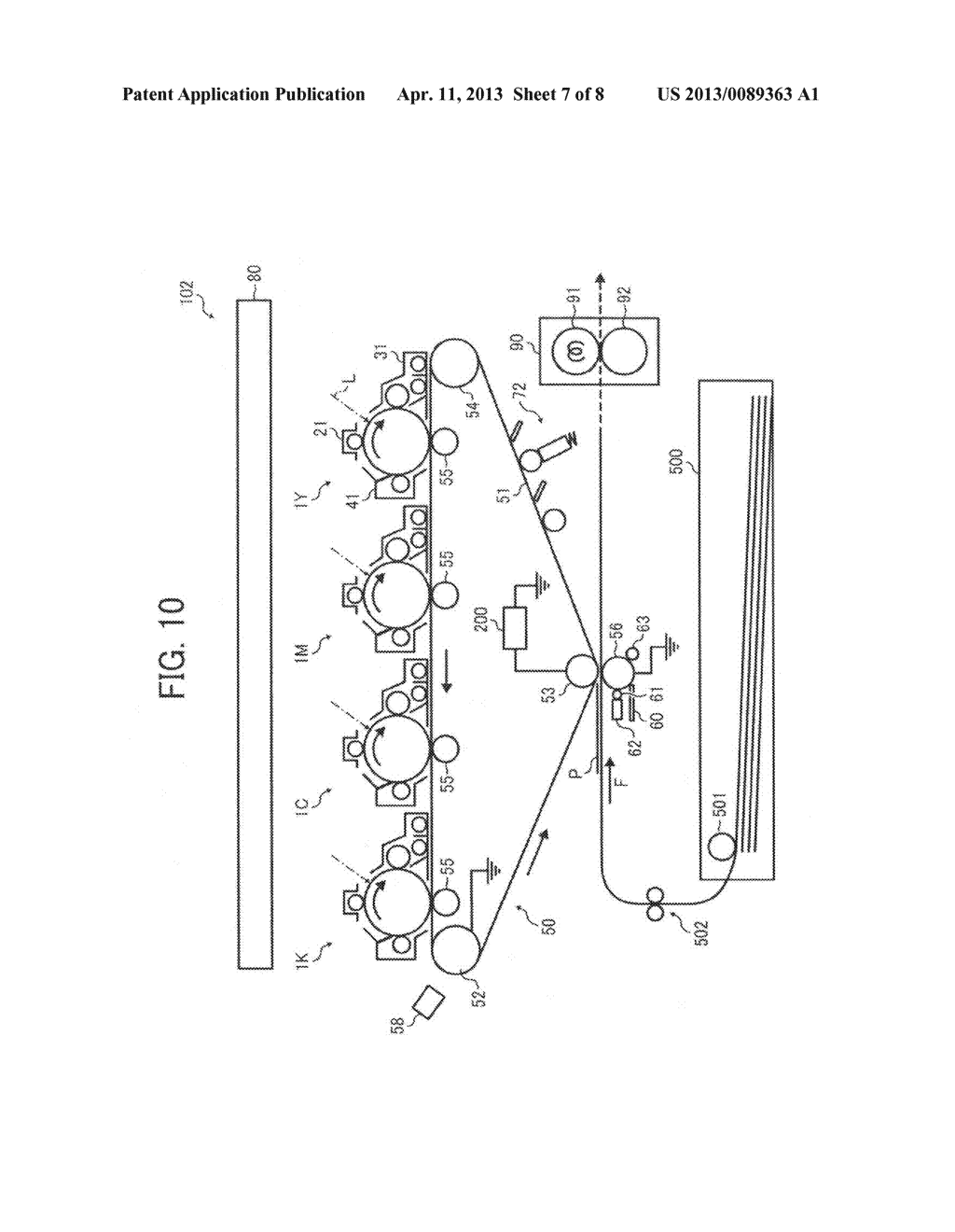 TRANSFER DEVICE AND IMAGE FORMING APPARATUS - diagram, schematic, and image 08