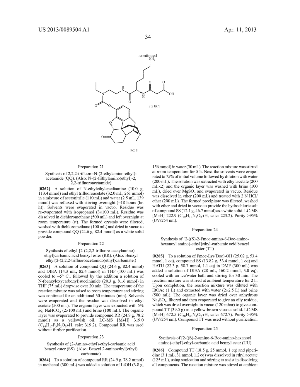 Compositions Comprising Enzyme-Cleavable Hydromorphone Prodrug - diagram, schematic, and image 46