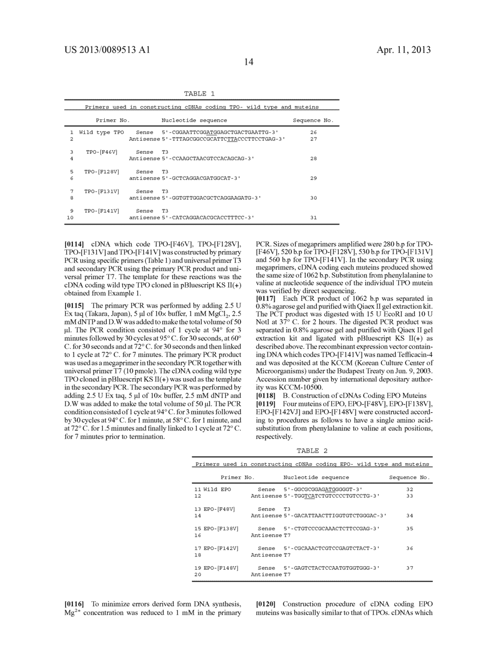 METHOD OF IMPROVING EFFICACY OF BIOLOGICAL RESPONSE-MODIFYING PROTEINS AND     THE EXEMPLARY MUTEINS - diagram, schematic, and image 44