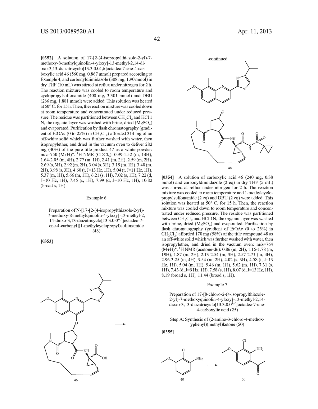 Macrocyclic Inhibitors Of Hepatitis C Virus - diagram, schematic, and image 43