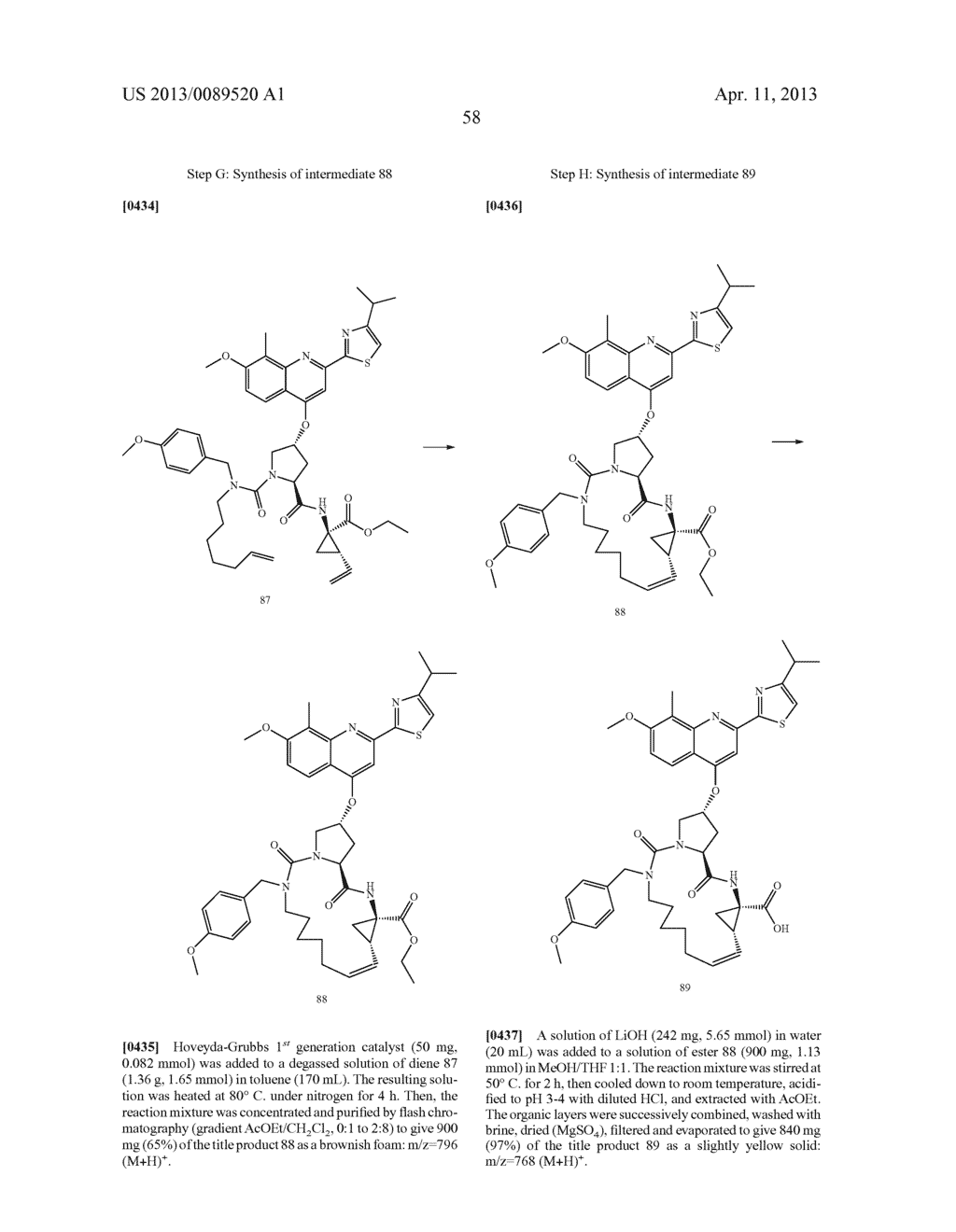 Macrocyclic Inhibitors Of Hepatitis C Virus - diagram, schematic, and image 59