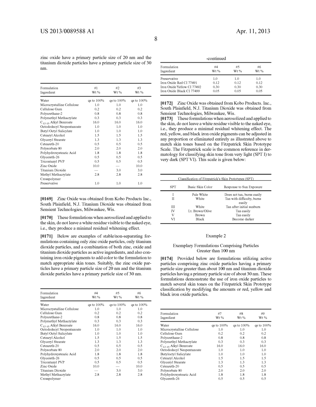 FOAMABLE SUNSCREEN FORMULATION - diagram, schematic, and image 10