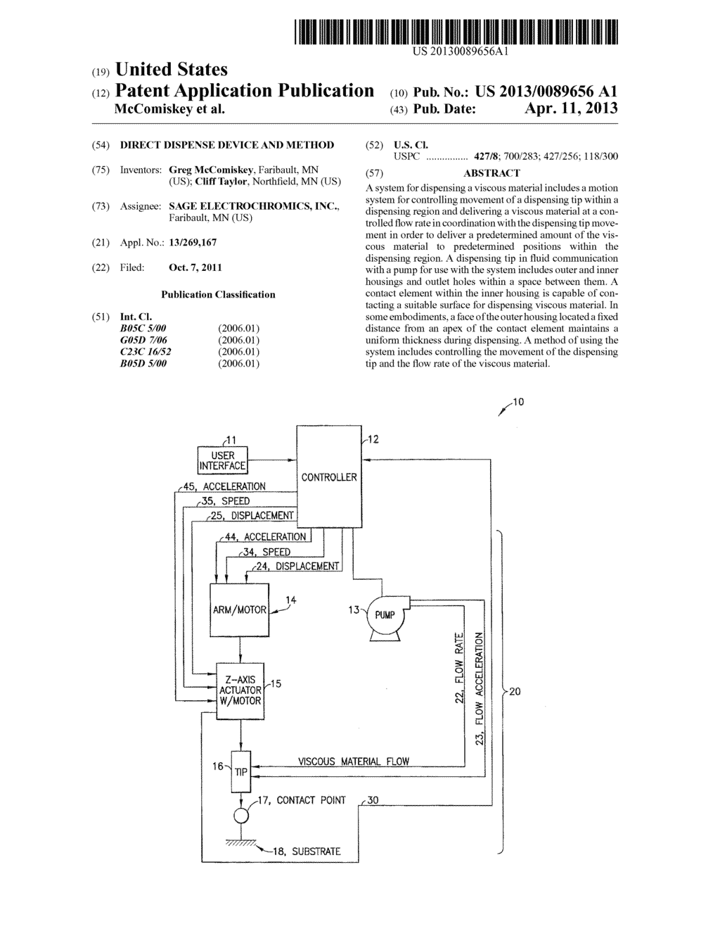 DIRECT DISPENSE DEVICE AND METHOD - diagram, schematic, and image 01