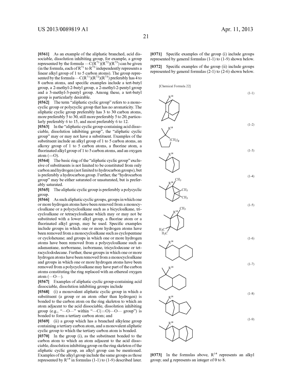 RESIST COMPOSITION, METHOD OF FORMING RESIST PATTERN, POLYMERIC COMPOUND,     AND COMPOUND - diagram, schematic, and image 22