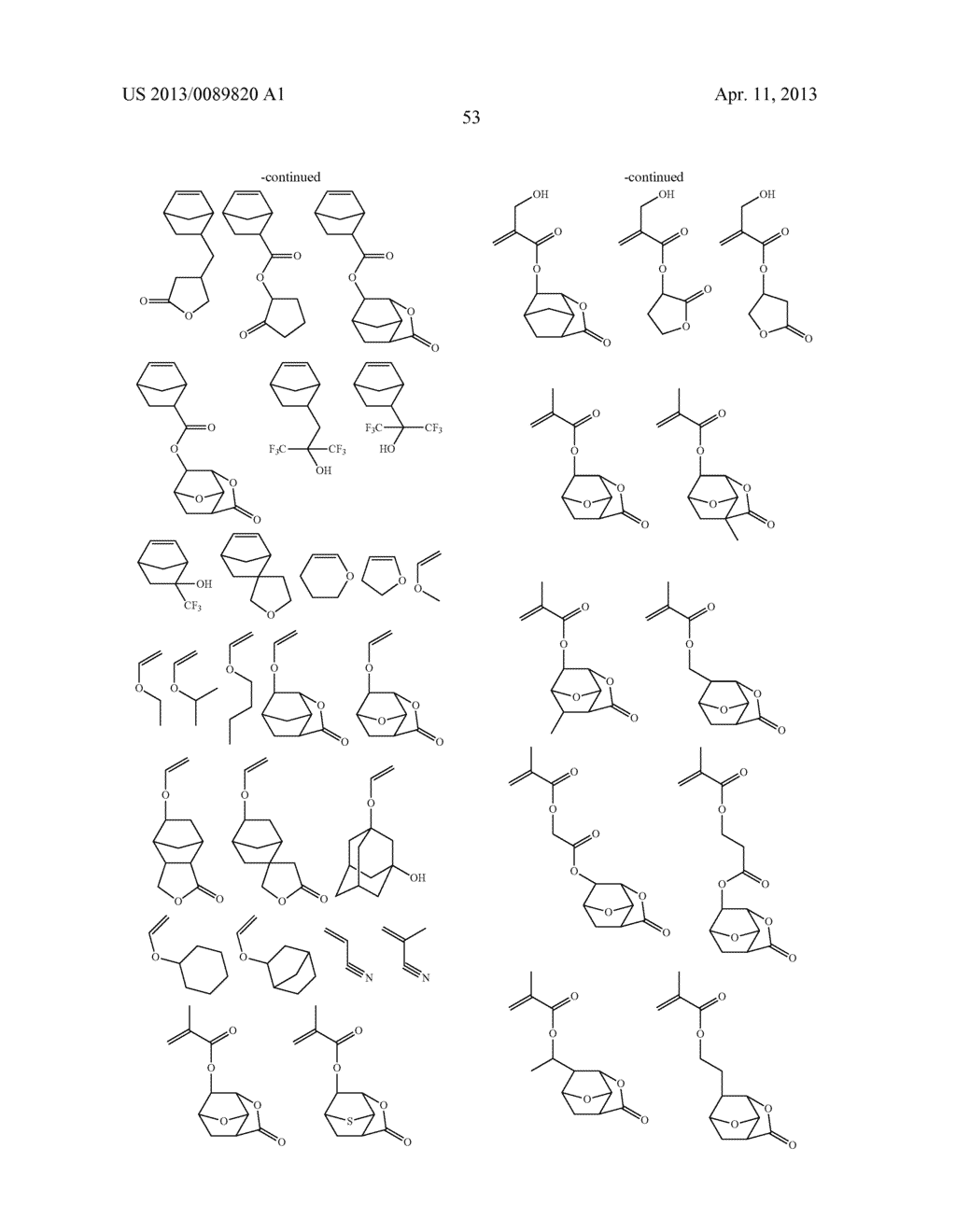 RESIST TOP COAT COMPOSITION AND PATTERNING PROCESS - diagram, schematic, and image 56