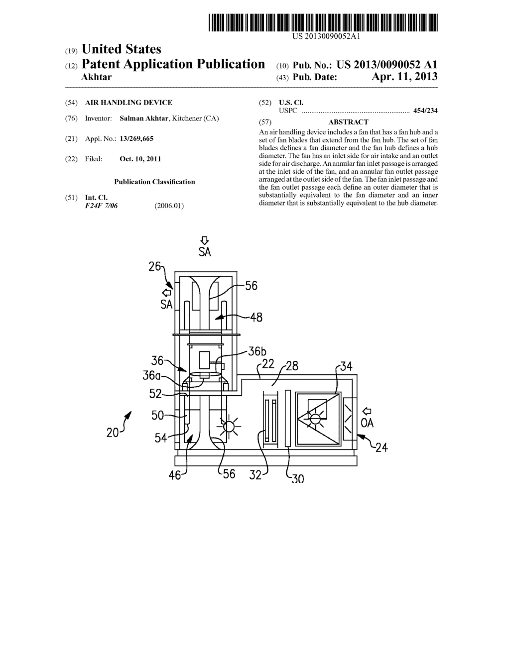 AIR HANDLING DEVICE - diagram, schematic, and image 01