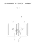 METHOD OF OPERATING GESTURE BASED COMMUNICATION CHANNEL AND PORTABLE     TERMINAL SYSTEM FOR SUPPORTING THE SAME diagram and image