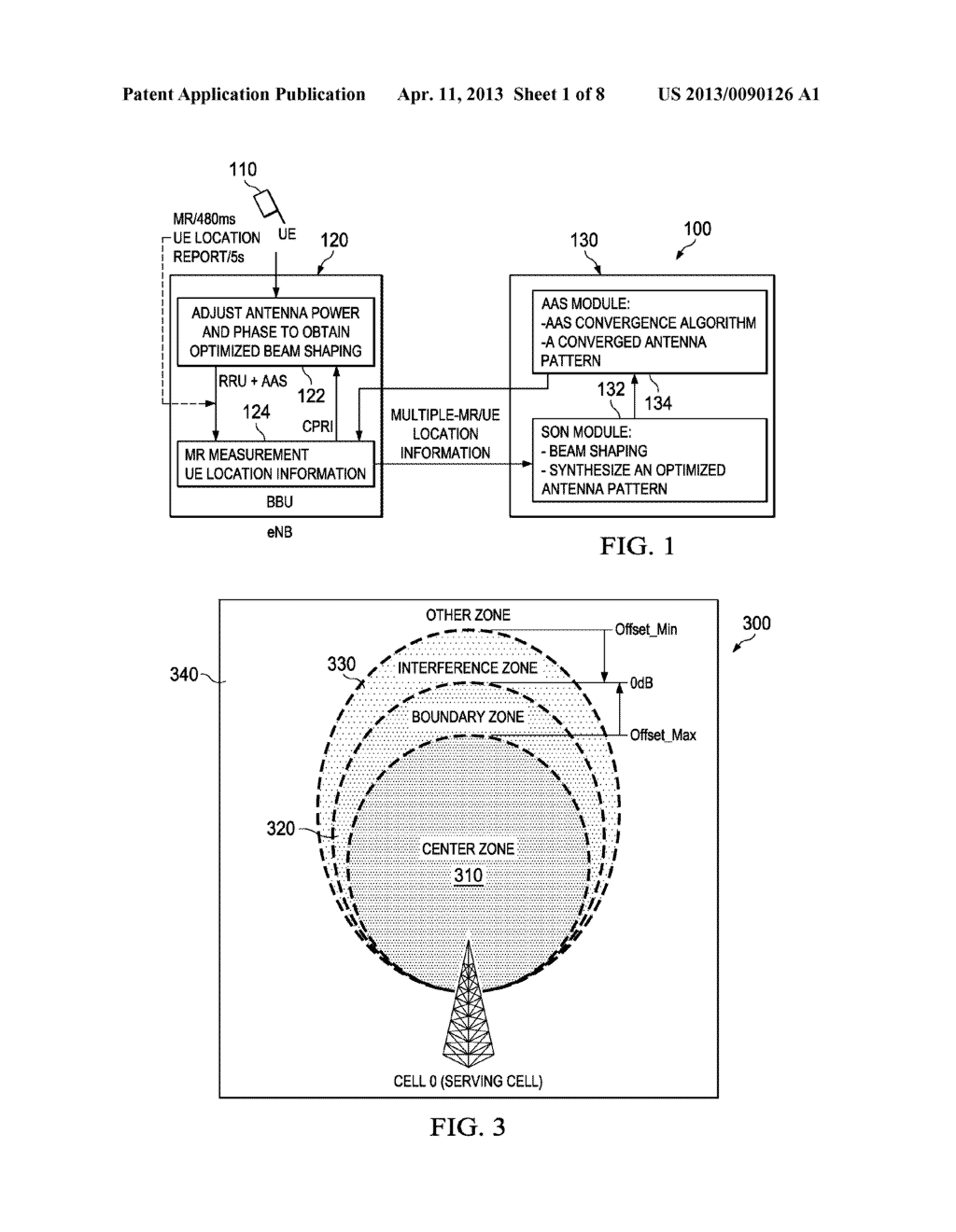 System and Methods for Beam Shaping in a Self-Organizing network (SON) - diagram, schematic, and image 02