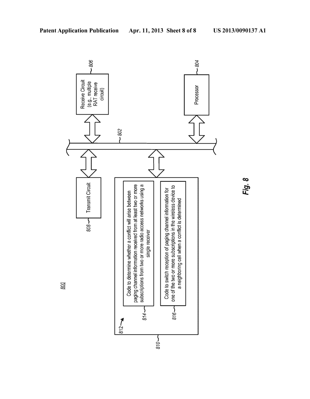 APPARATUS AND METHODS FOR REDUCING PAGE LOSS IN MULTIPLE SUBSCRIPTION,     MULTIPLE RADIO ACCESS TECHNOLOGY DEVICES - diagram, schematic, and image 09