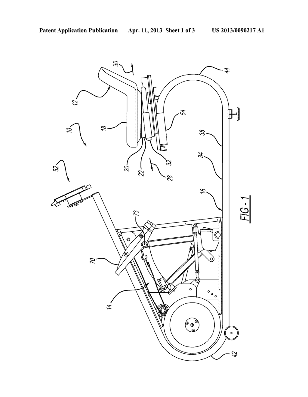 RECUMBENT STEPPER - diagram, schematic, and image 02