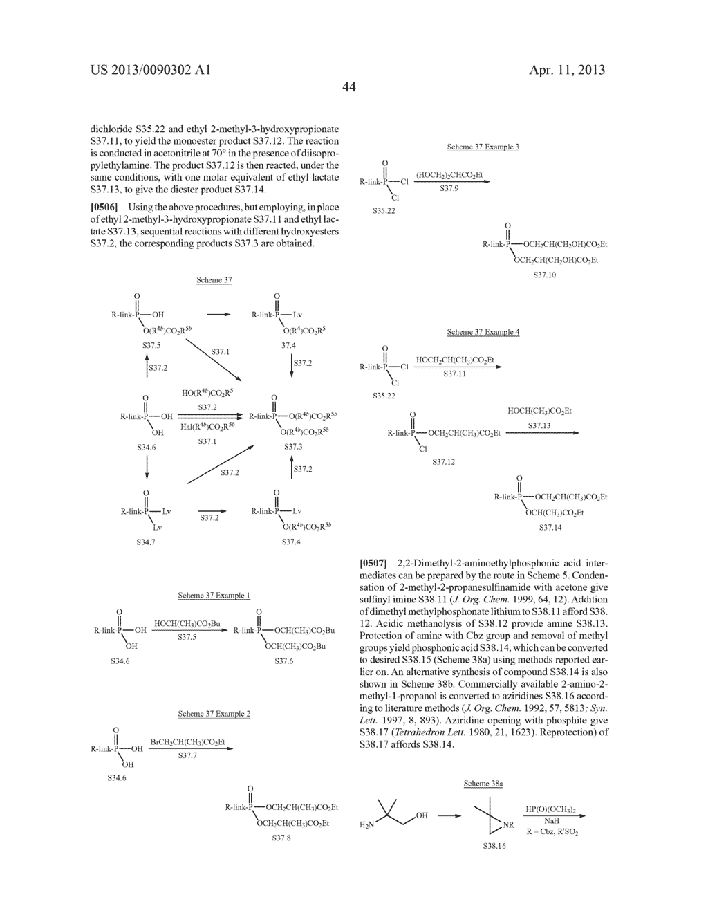 ANTIVIRAL COMPOUNDS - diagram, schematic, and image 45