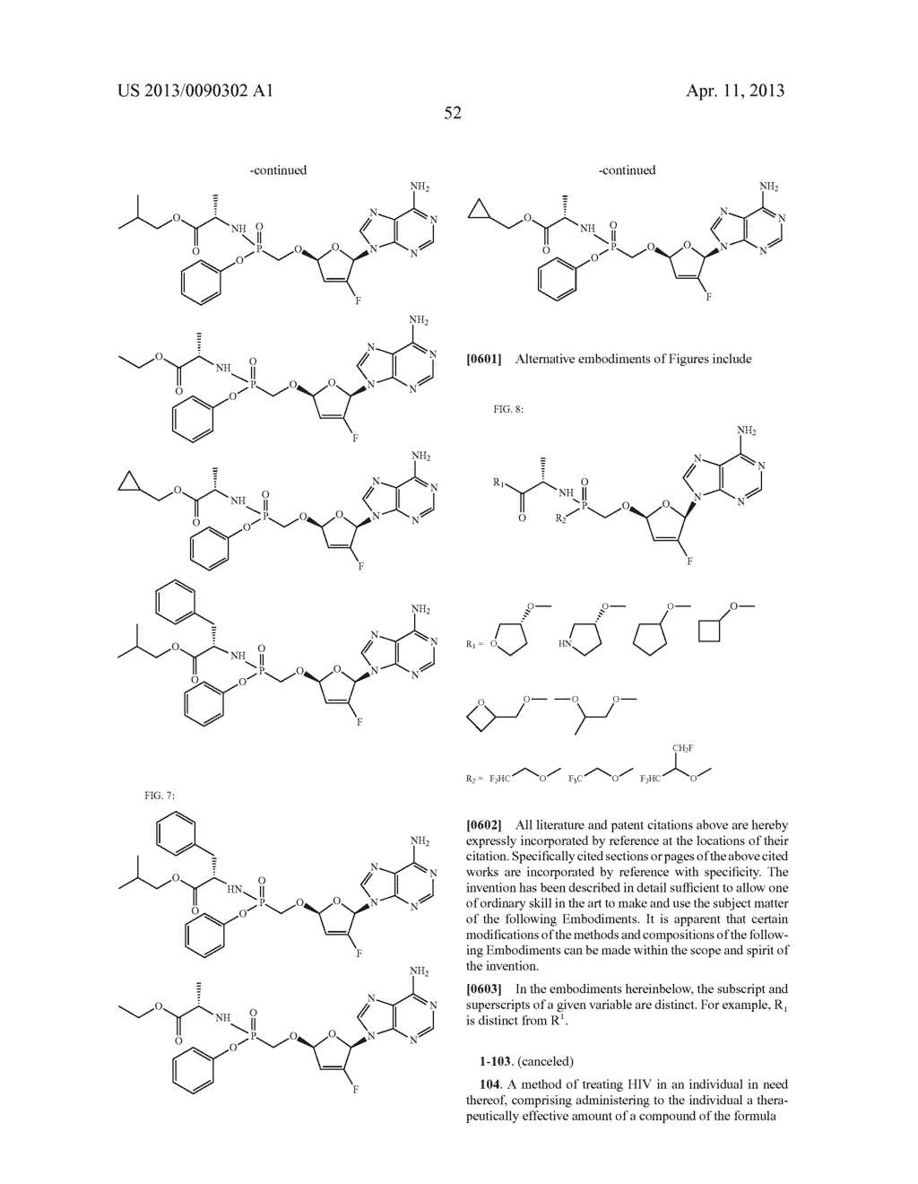ANTIVIRAL COMPOUNDS - diagram, schematic, and image 53