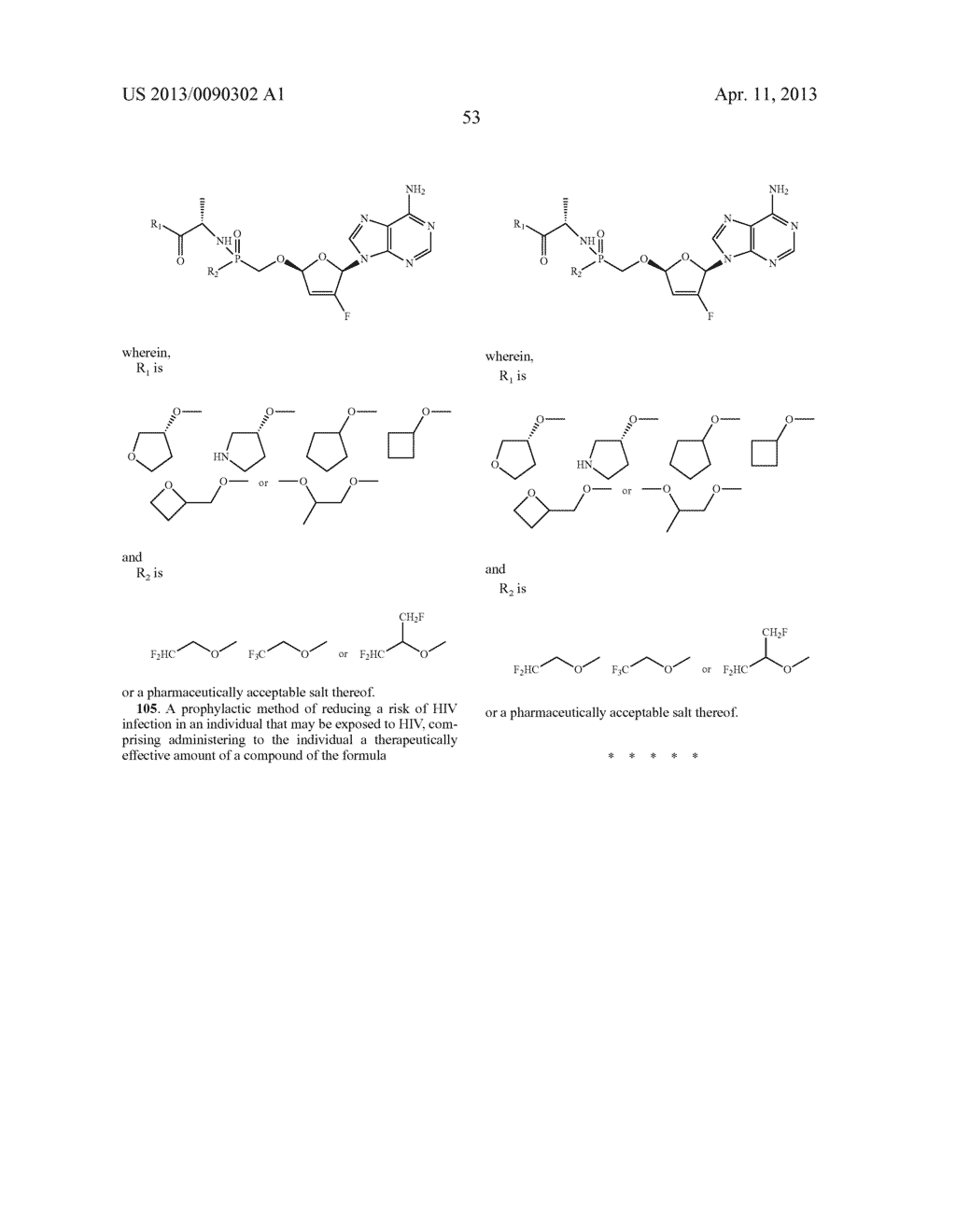 ANTIVIRAL COMPOUNDS - diagram, schematic, and image 54