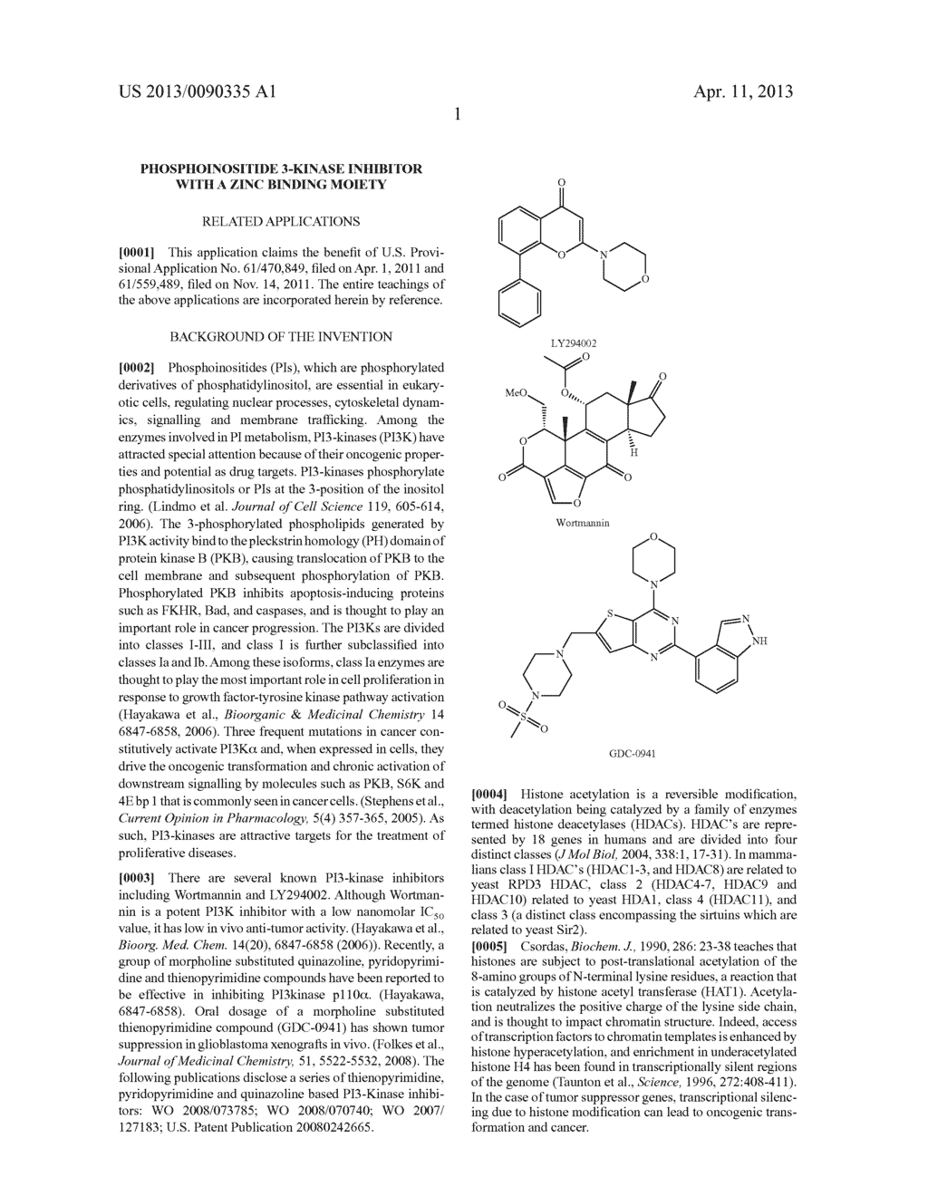 PHOSPHOINOSITIDE 3-KINASE INHIBITOR WITH A ZINC BINDING MOIETY - diagram, schematic, and image 20