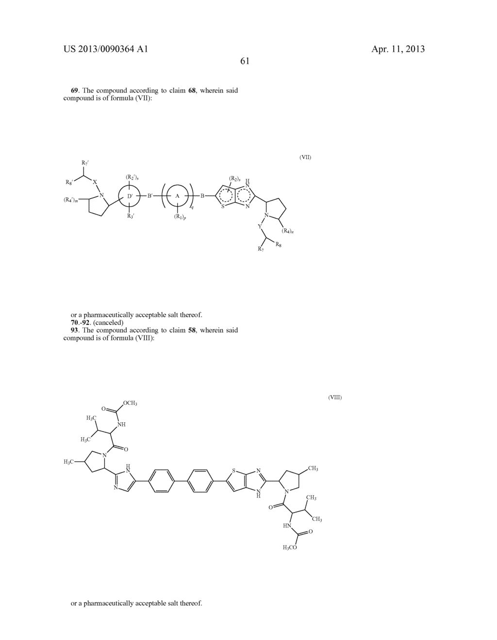 ANALOGUES FOR THE TREATMENT OR PREVENTION OF FLAVIVIRUS INFECTIONS - diagram, schematic, and image 62