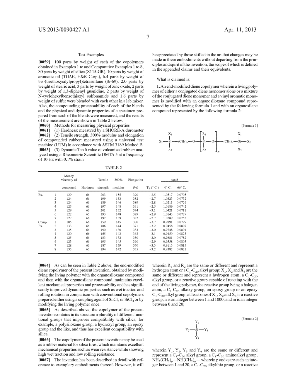 END-MODIFIED DIENE COPOLYMER HAVING GOOD COMPATIBILITY WITH REINFORCING     SILICA AND PREPARATION METHOD THEREOF - diagram, schematic, and image 08