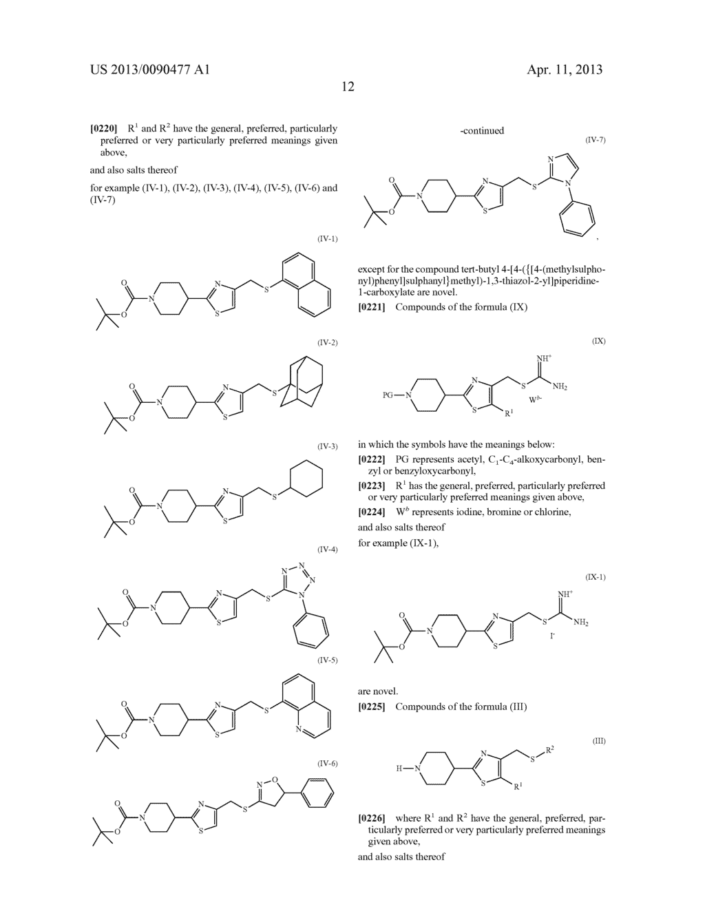 Thiazolylpiperidine Derivatives as Fungicides - diagram, schematic, and image 13