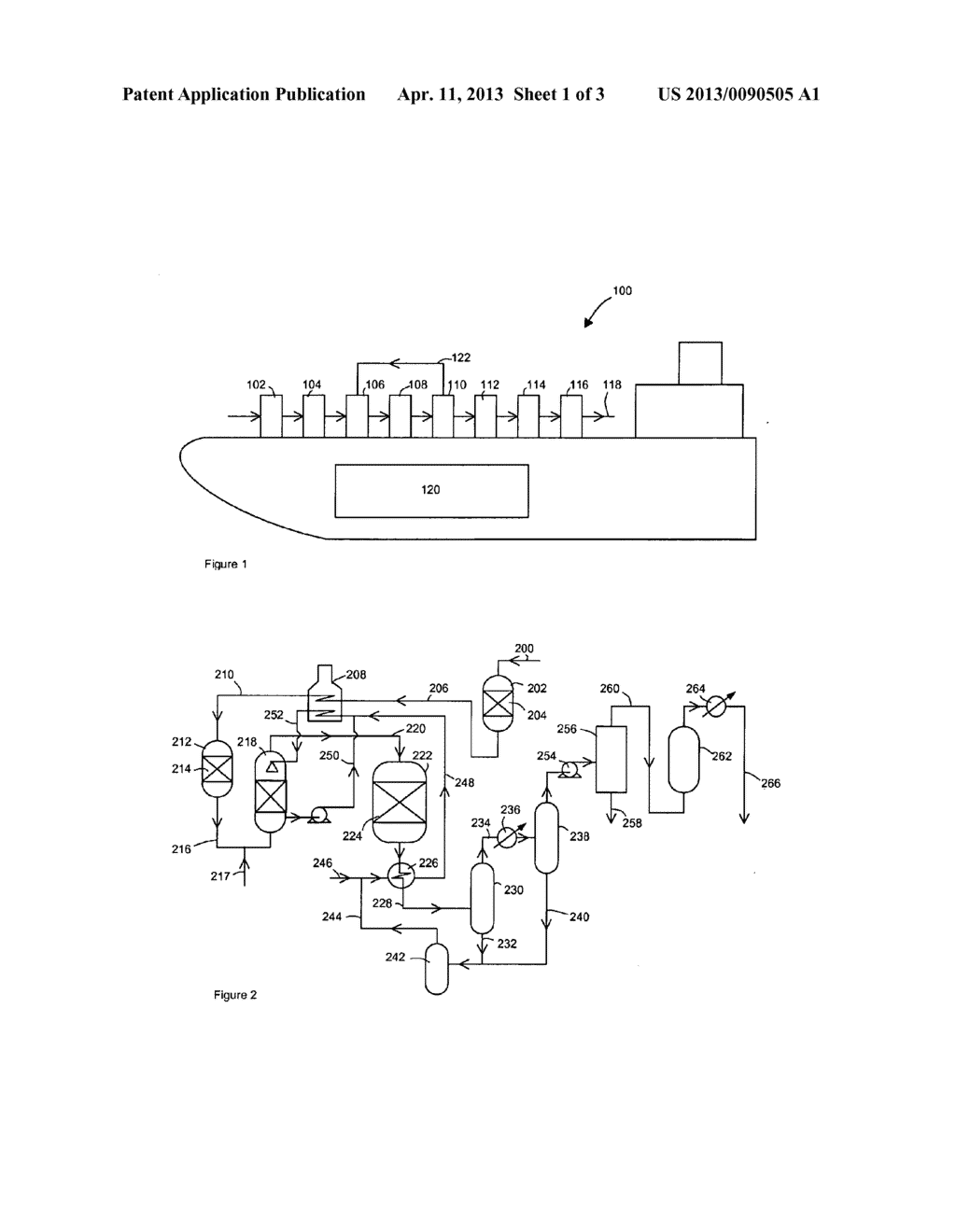 APPARATUS AND PROCESS FOR TREATING NATURAL GAS - diagram, schematic, and image 02