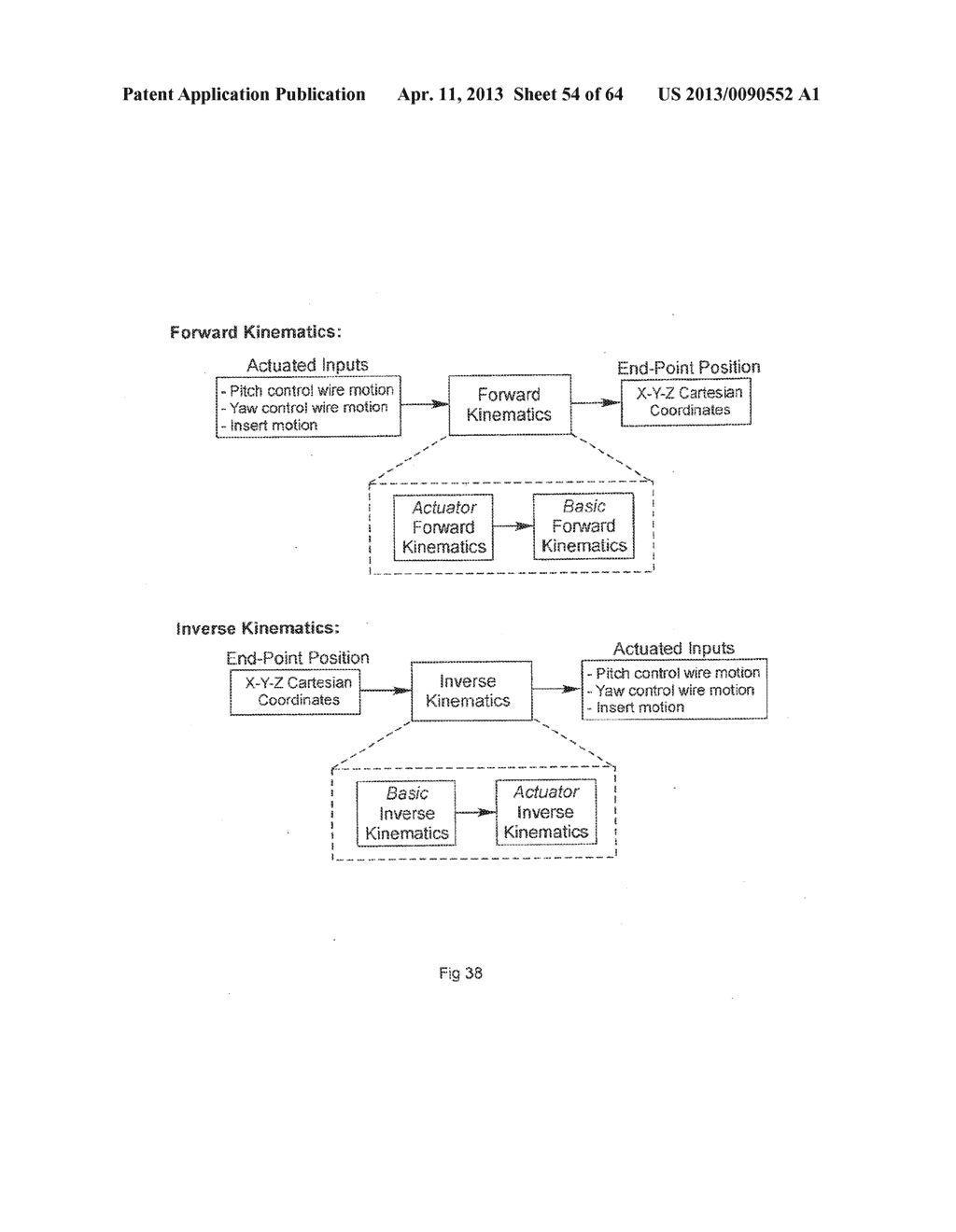 SYSTEM AND METHOD FOR SENSING SHAPE OF ELONGATED INSTRUMENT - diagram, schematic, and image 55