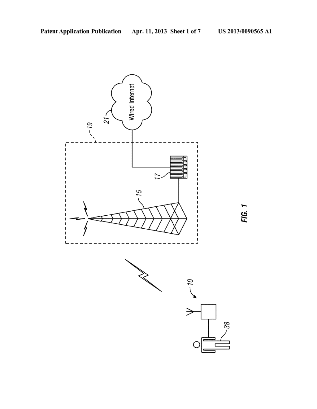 METHOD AND APPARATUS FOR MONITORING EXERCISE WITH WIRELESS INTERNET     CONNECTIVITY - diagram, schematic, and image 02