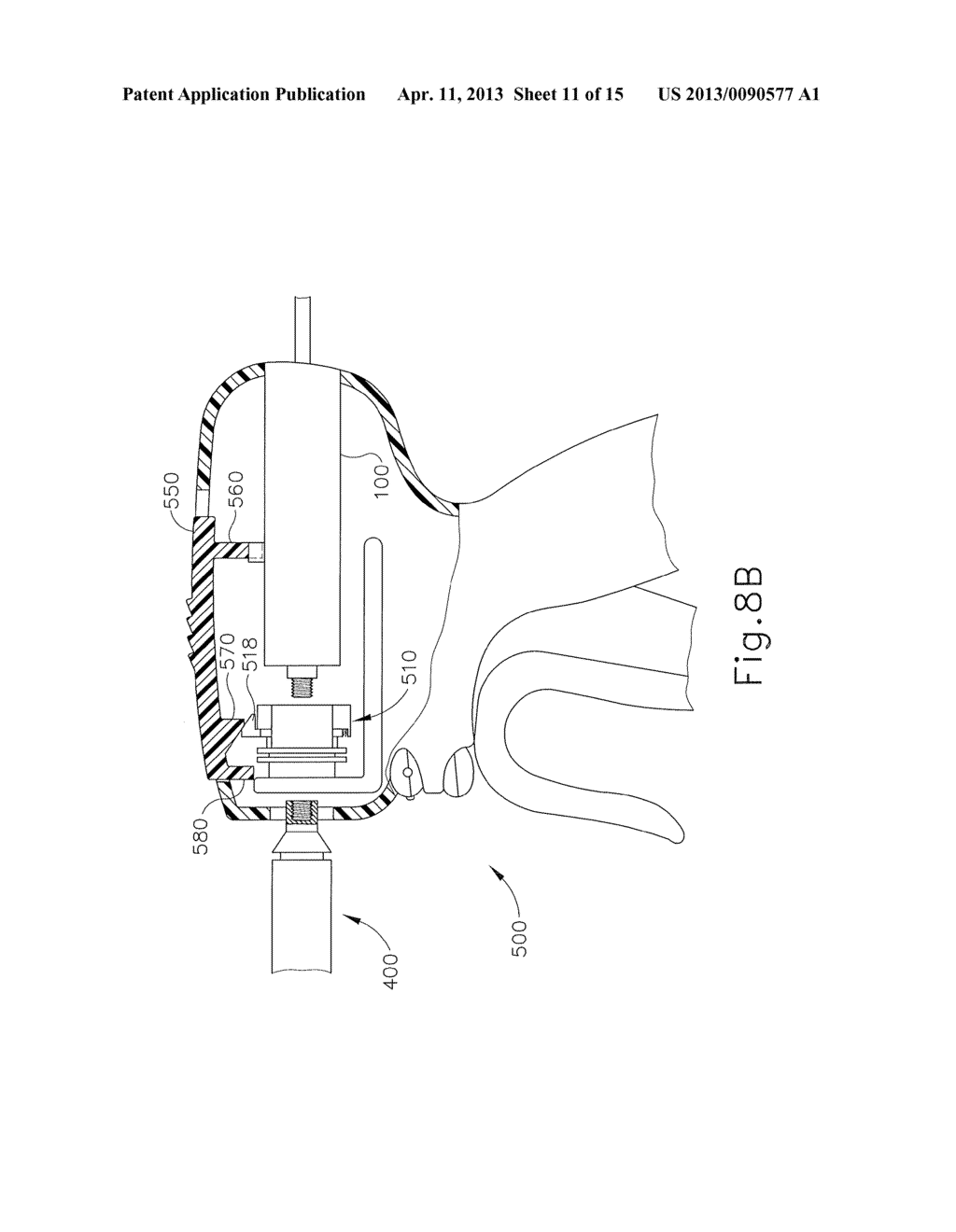 ULTRASONIC SURGICAL INSTRUMENT WITH MODULAR END EFFECTOR - diagram, schematic, and image 12