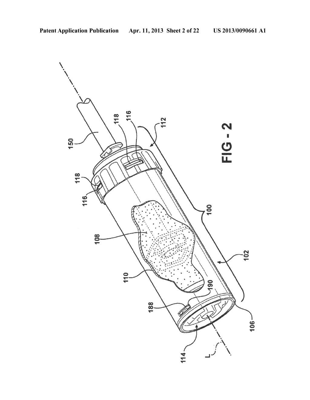 DELIVERY GUN FOR DISPENSING BONE BEMENT FROM A CARTRIDGE, THE GUN HAVING A     MULTI-LINK LINKAGE AND CAPABLE OF DISPENSING THE CEMENT AT DIFFERENT FLOW     RATES - diagram, schematic, and image 03