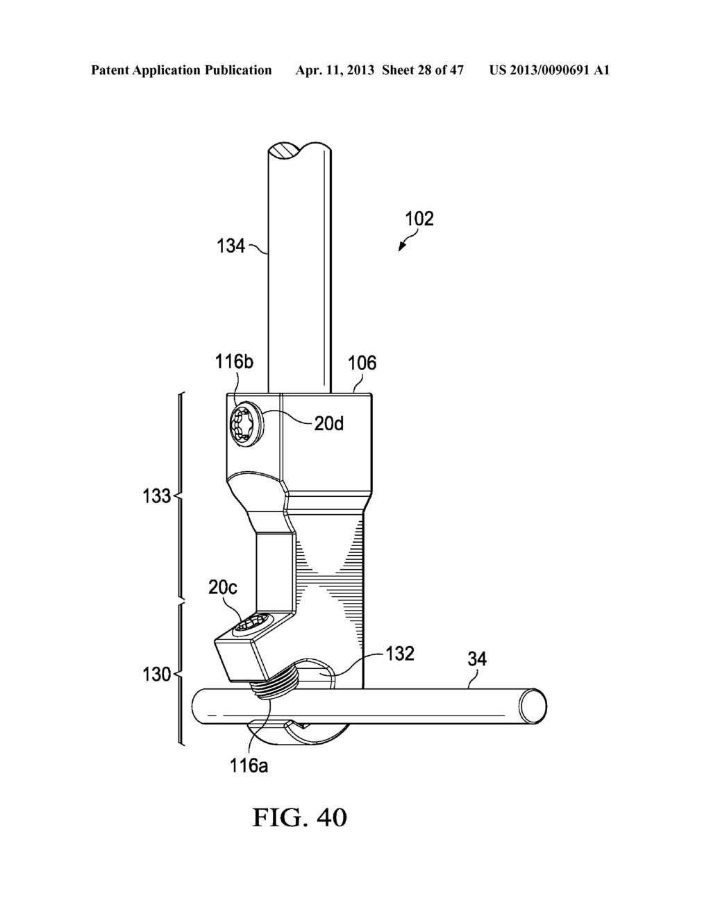 PEDICLE SCREW HAVING A REMOVABLE ROD COUPLING - diagram, schematic, and image 29