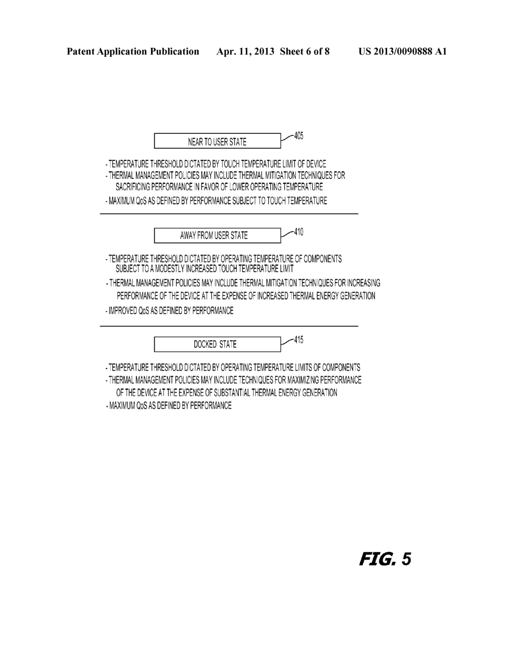 System and method for proximity based thermal management of mobile device - diagram, schematic, and image 07