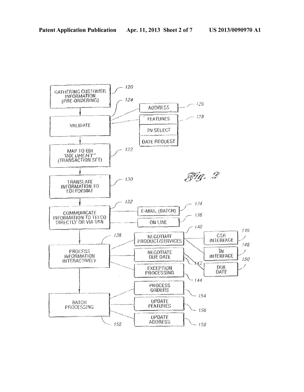 Automated Electronic Telecommunications Order Translation and Processing - diagram, schematic, and image 03