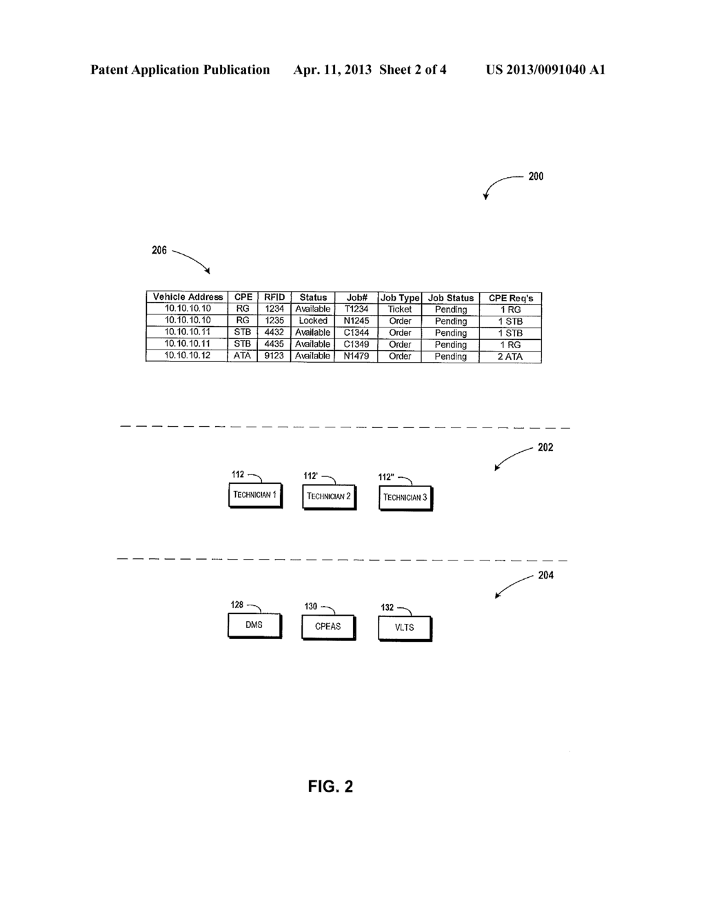 Methods and Systems for Providing Wireless Enabled Inventory Peering - diagram, schematic, and image 03