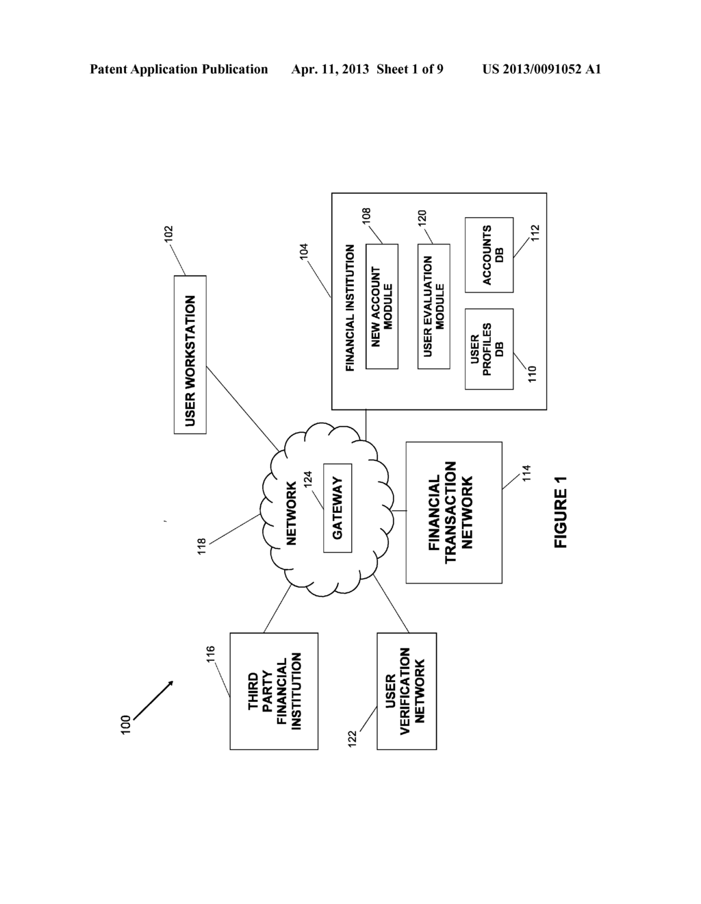 SYSTEMS AND METHODS FOR GENERATING NEW ACCOUNTS WITH A FINANCIAL     INSTITUTION - diagram, schematic, and image 02