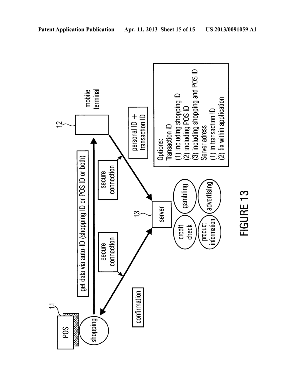 SERVER DEVICE FOR CONTROLLING A TRANSACTION, FIRST ENTITY AND SECOND     ENTITY - diagram, schematic, and image 16