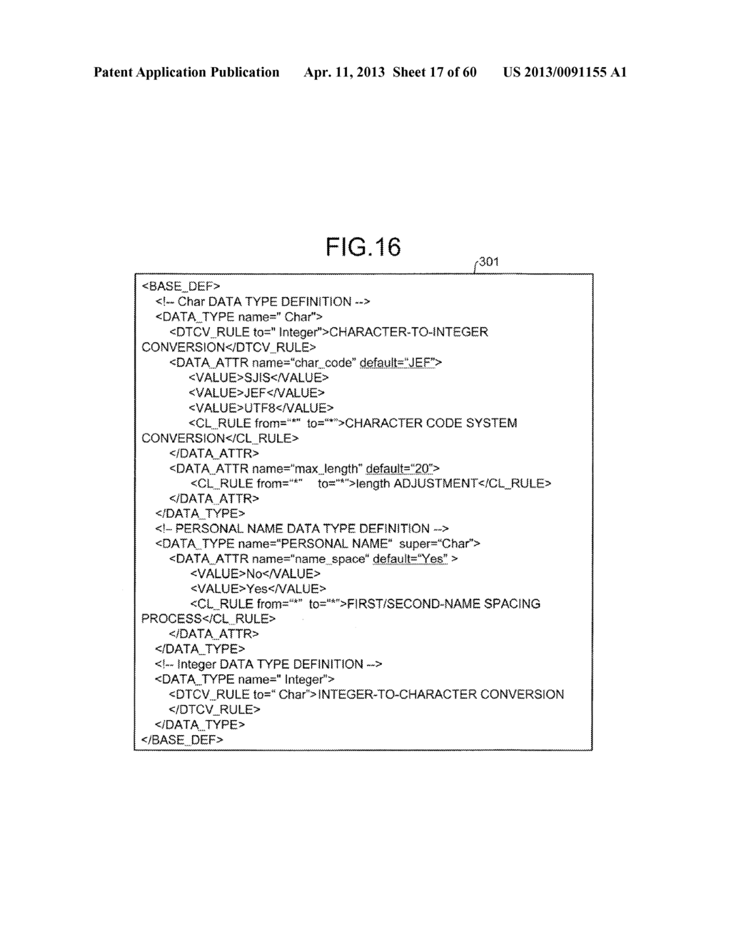 DATA CONVERTING APPARATUS, METHOD, AND COMPUTER PRODUCT - diagram, schematic, and image 18