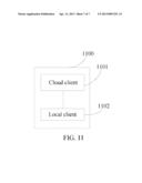 METHOD AND APPARATUS FOR IMPROVING VOICE OR VIDEO TRANSMISSION QUALITY IN     CLOUD COMPUTING MODE diagram and image